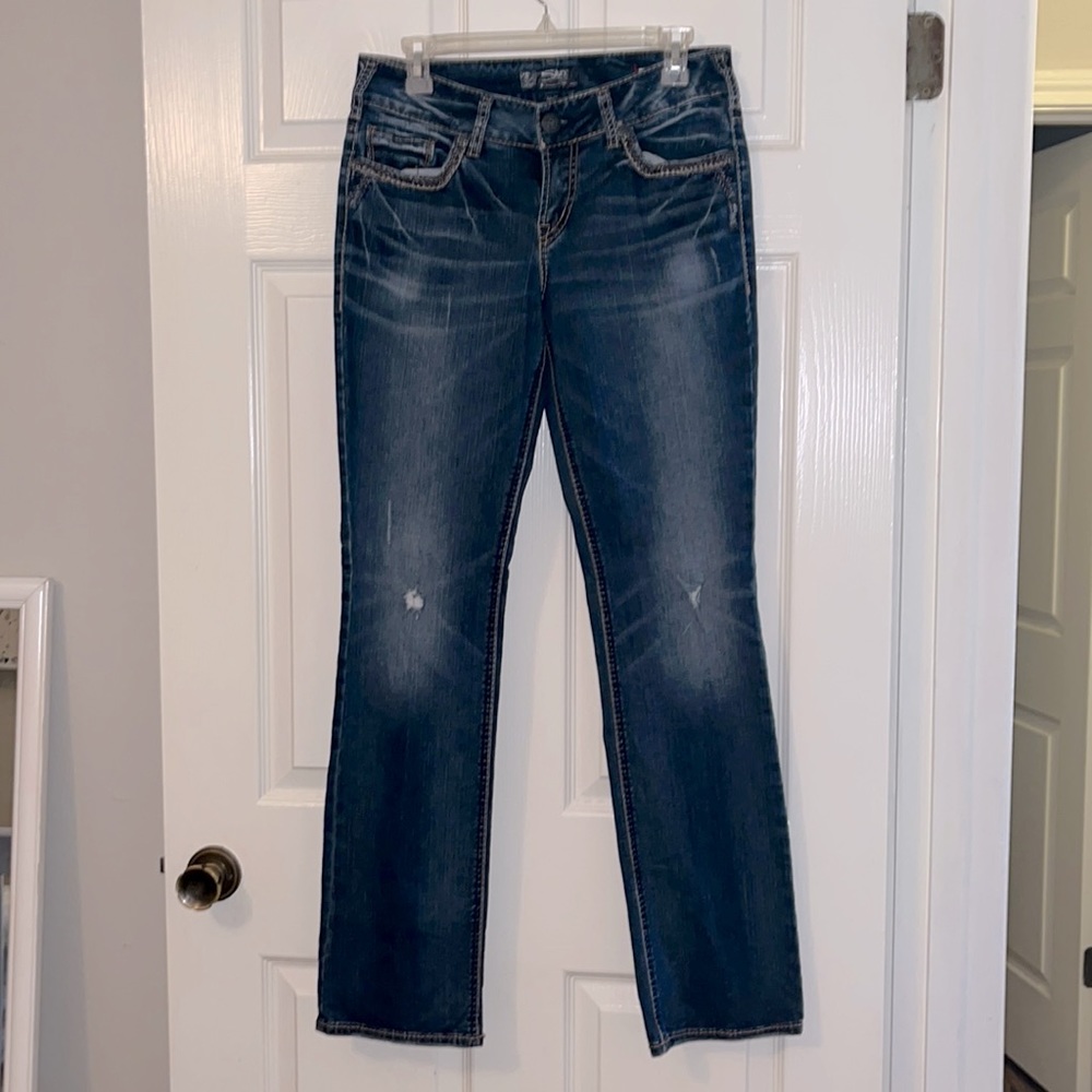 Silver Jeans Suki Mid Baby Boot Jeans Size     W29/L33